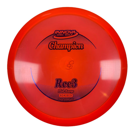 Innova Champion Discs Roc3 | Champion | Orange/Blue 180g Disc Golf