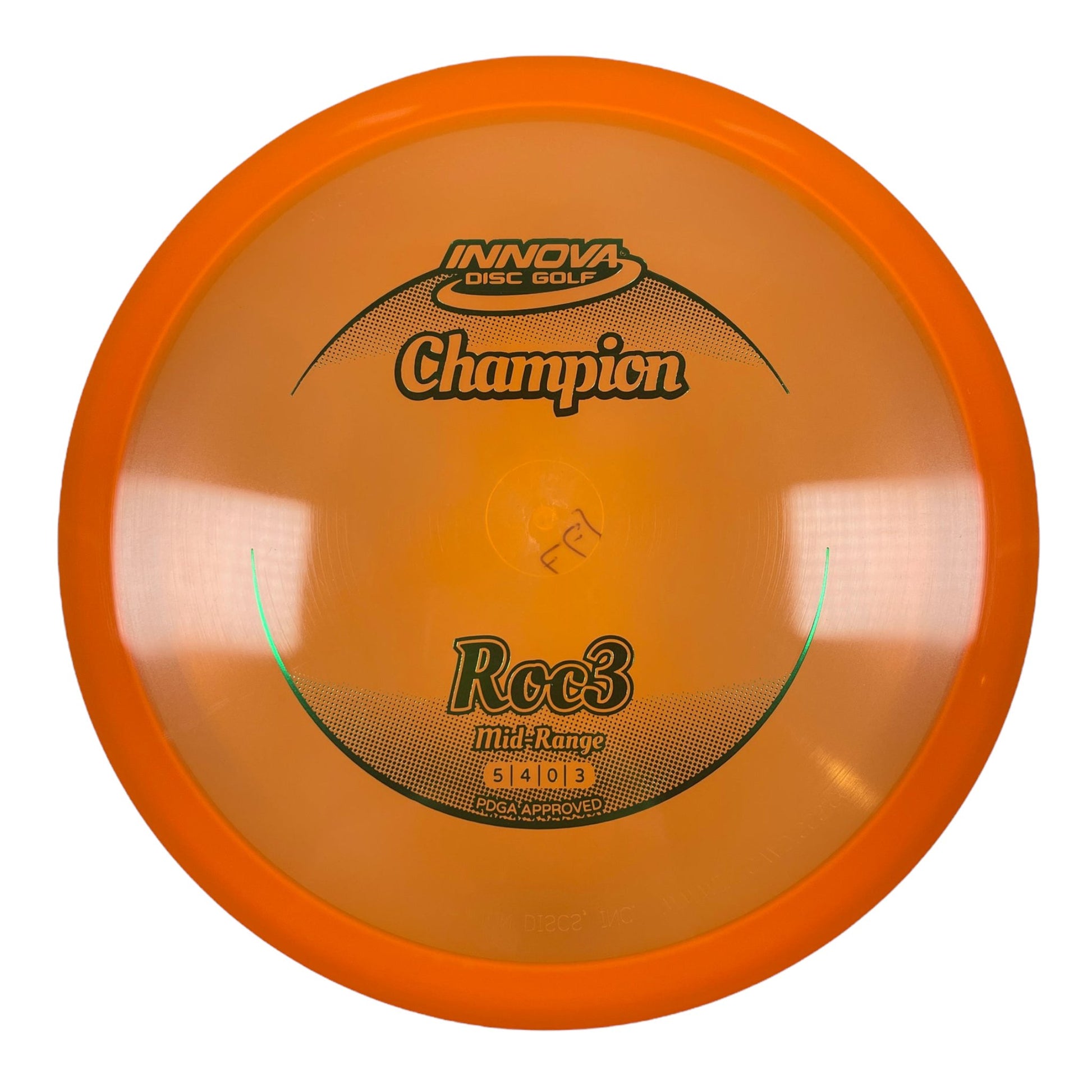 Innova Champion Discs Roc3 | Champion | Orange/Green 177g Disc Golf