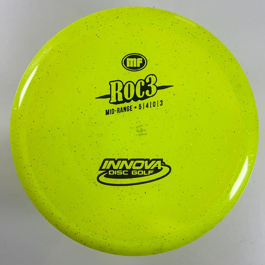 Innova Champion Discs Roc3 | Metal Flake | Green/Purple 171g Disc Golf