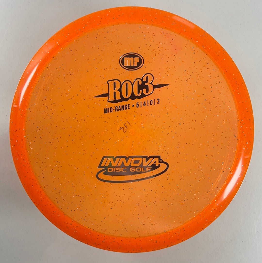 Innova Champion Discs Roc3 | Metal Flake | Orange/Silver 175g Disc Golf