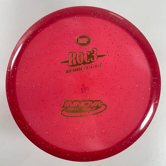 Innova Champion Discs Roc3 | Metal Flake | Red/Gold 172g Disc Golf