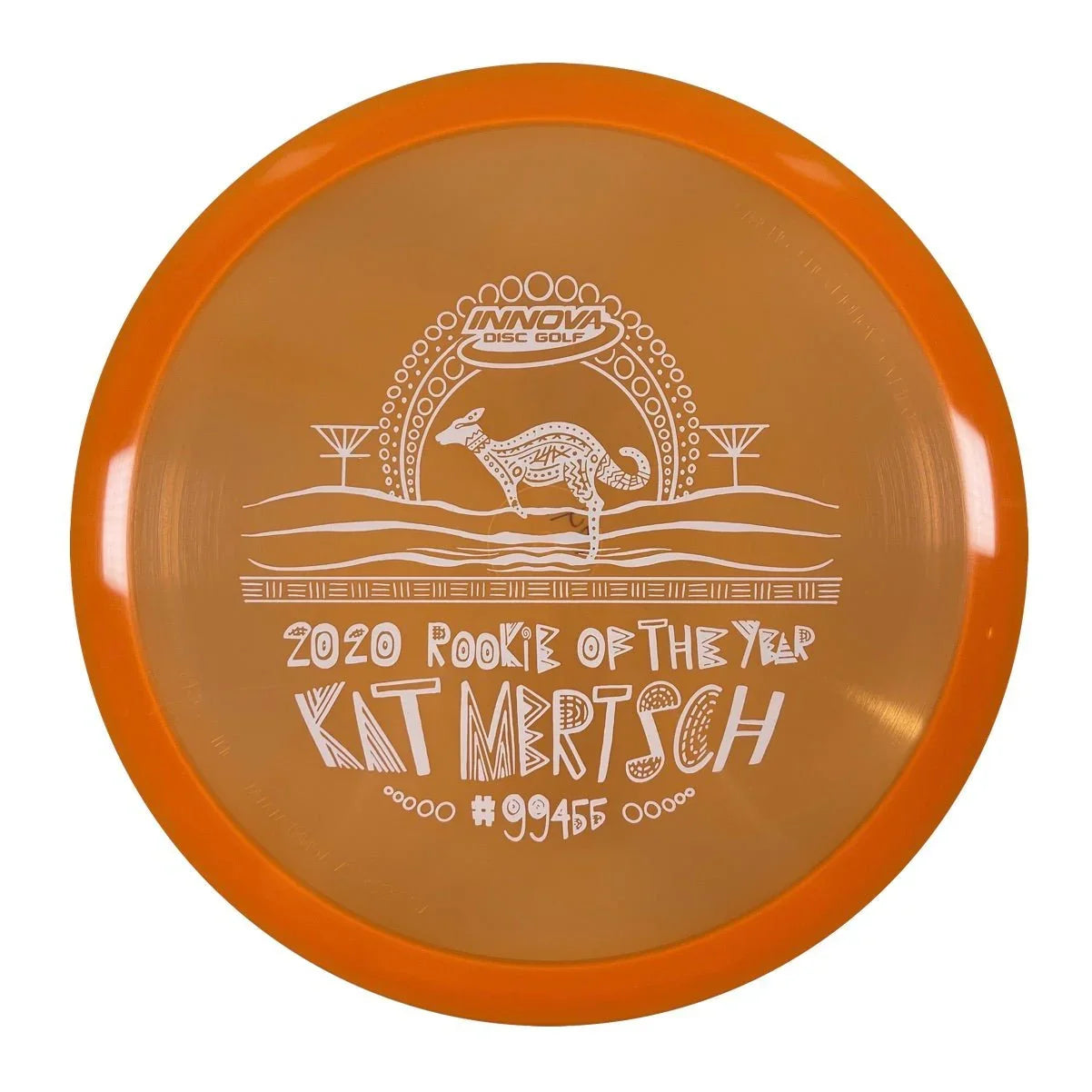 Innova Champion Discs Roc3 | Champion | Orange/White 174g (Kat Mertsch) Disc Golf
