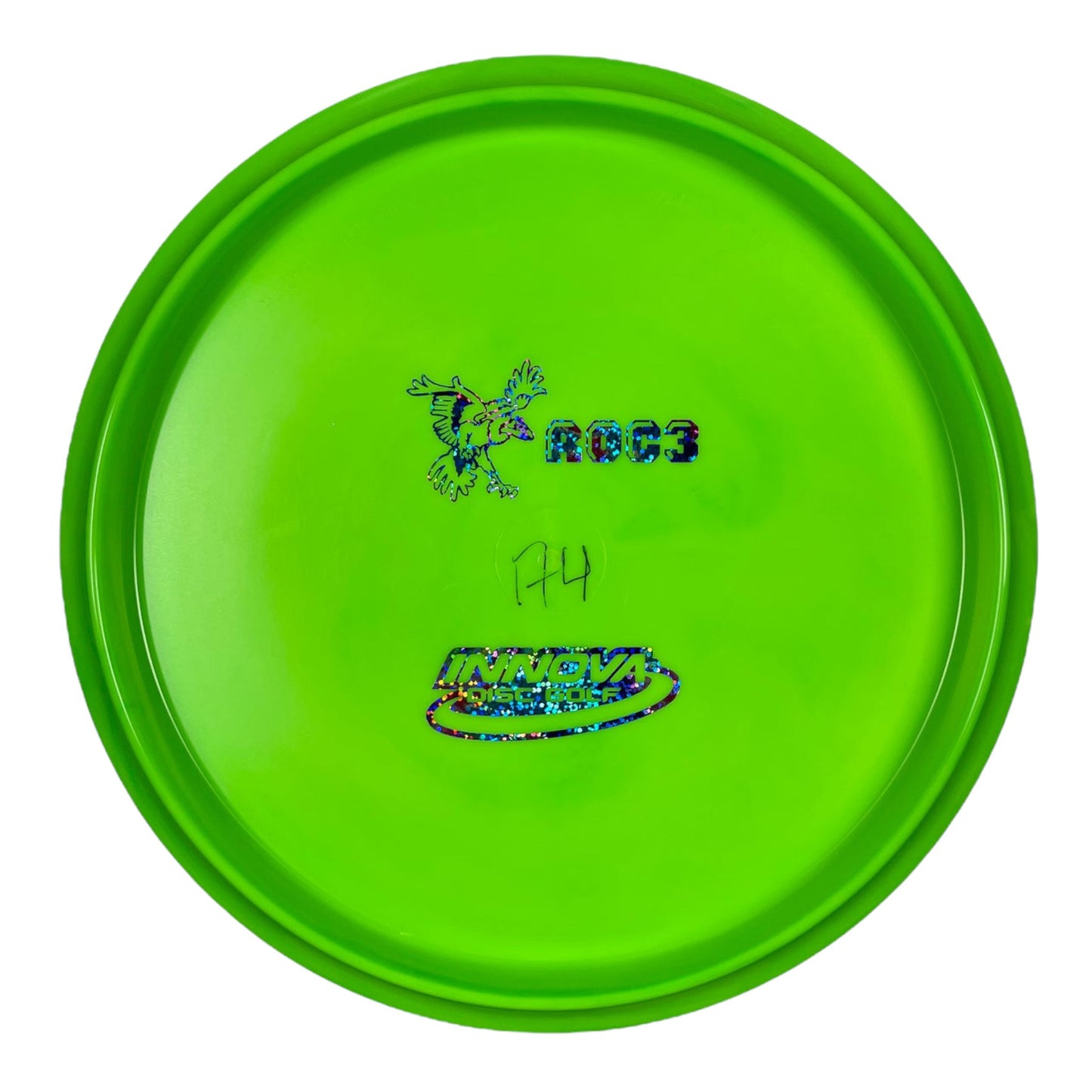 Innova Champion Discs Roc3 | Star | Green/Rainbow 174g (Bottom Stamp) Disc Golf