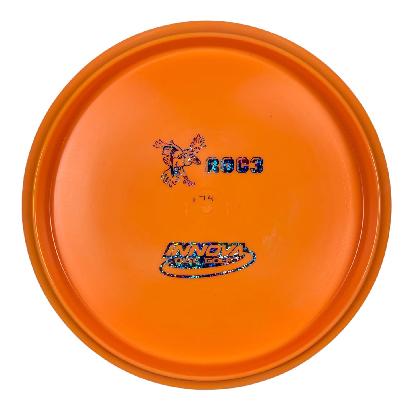 Innova Champion Discs Roc3 | Star | Orange/Rainbow 174g (Bottom Stamp) Disc Golf