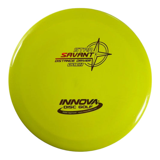 Innova Champion Discs Savant | Star | Yellow/Red 168g Disc Golf