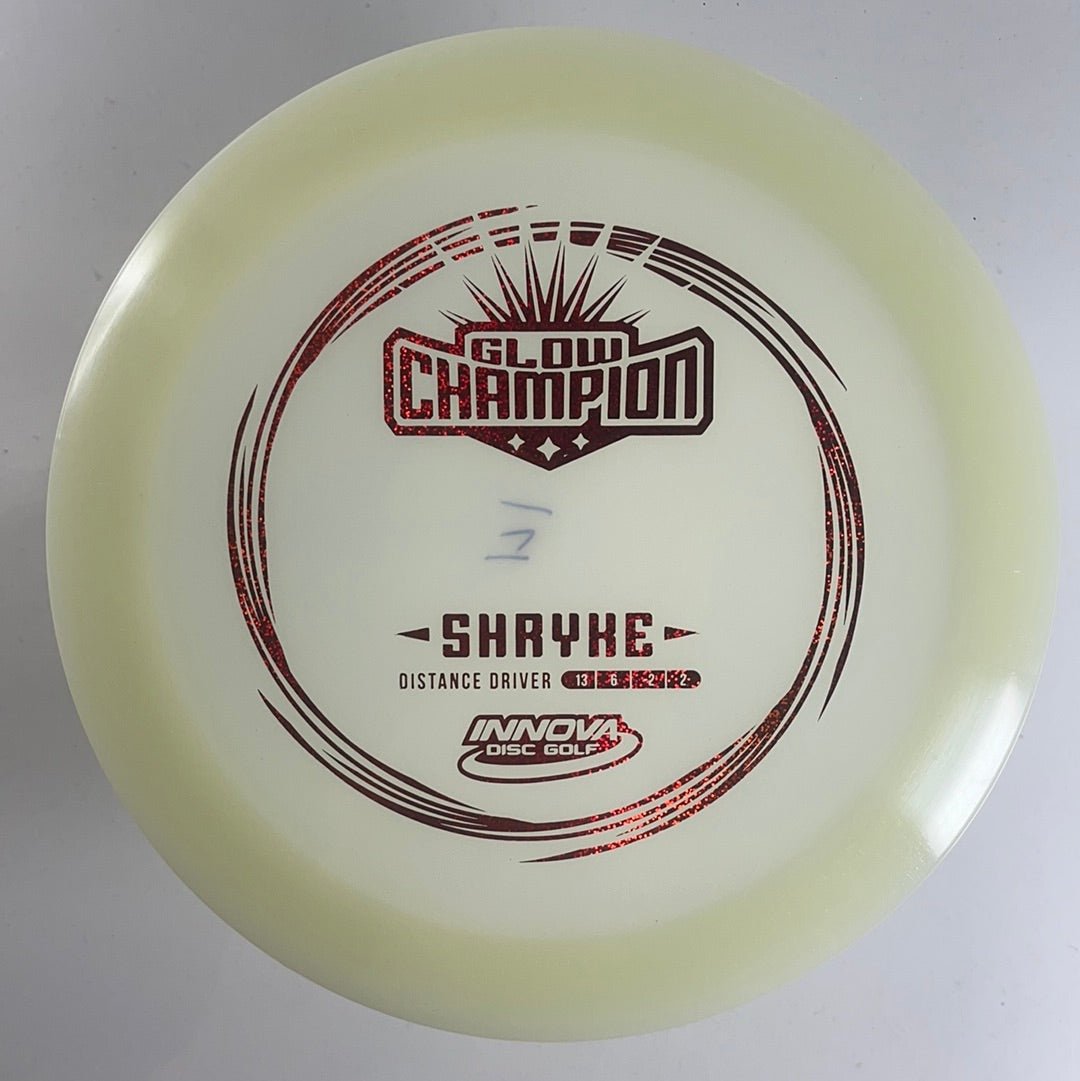 Innova Champion Discs Shryke | Champion Glow | Glow/Red 171-173g Disc Golf