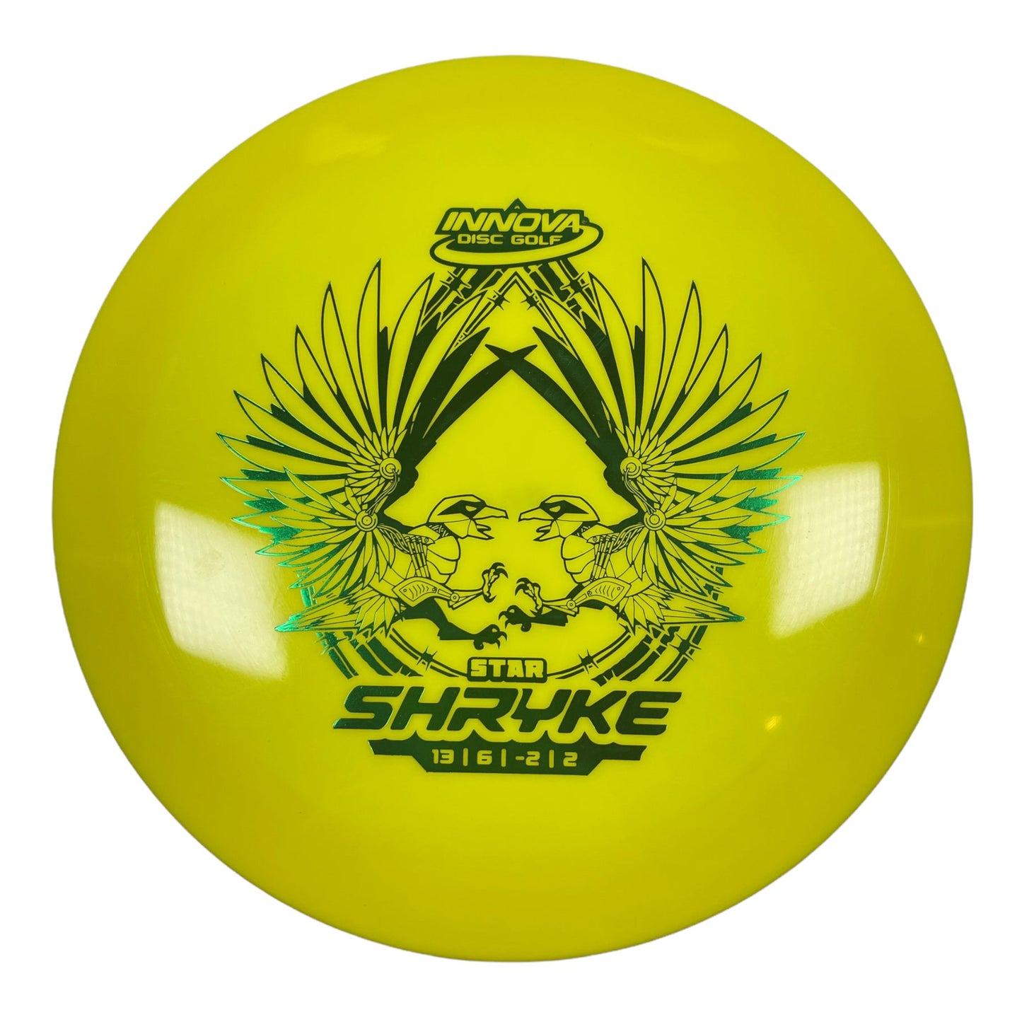 Innova Champion Discs Shryke | Star | Yellow/Green 175g Disc Golf
