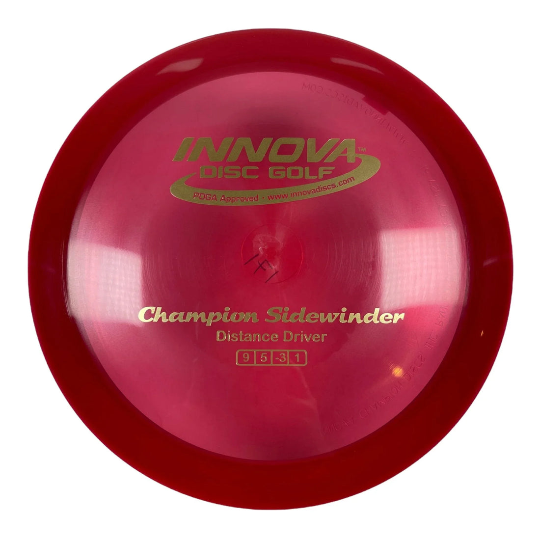 Innova Champion Discs Sidewinder | Champion | Red/Gold 170 - 171g Disc Golf
