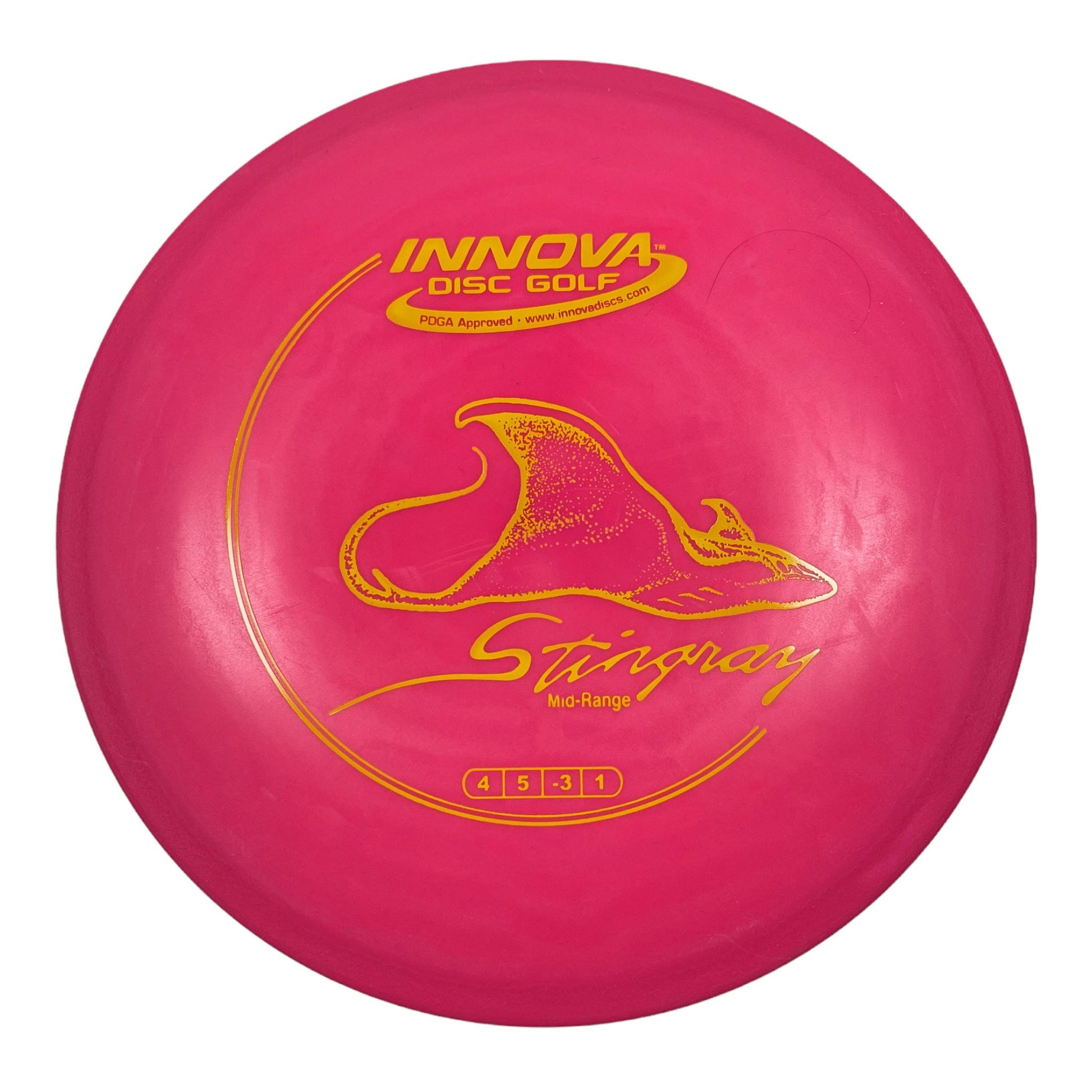 Innova Champion Discs Stingray | DX | Pink/Yellow 180g Disc Golf