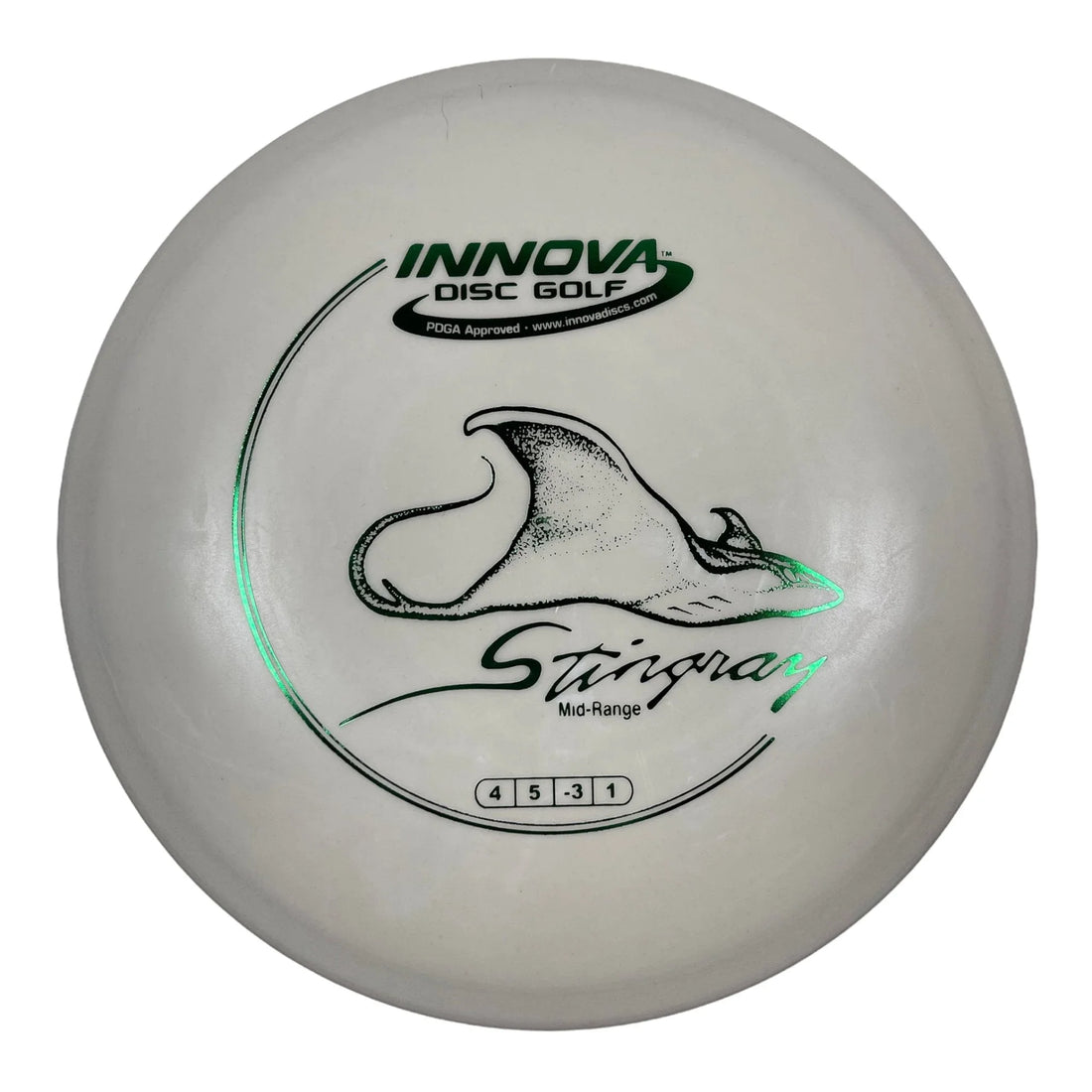 Innova Champion Discs Stingray | DX | White/Green 175 - 180g Disc Golf