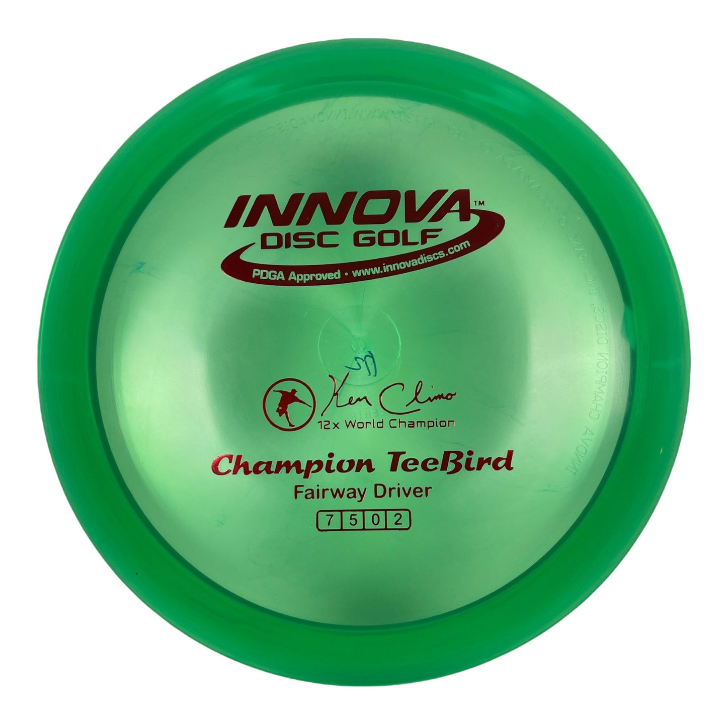 Innova Champion Discs Teebird | Champion | Green/Red 172g Disc Golf