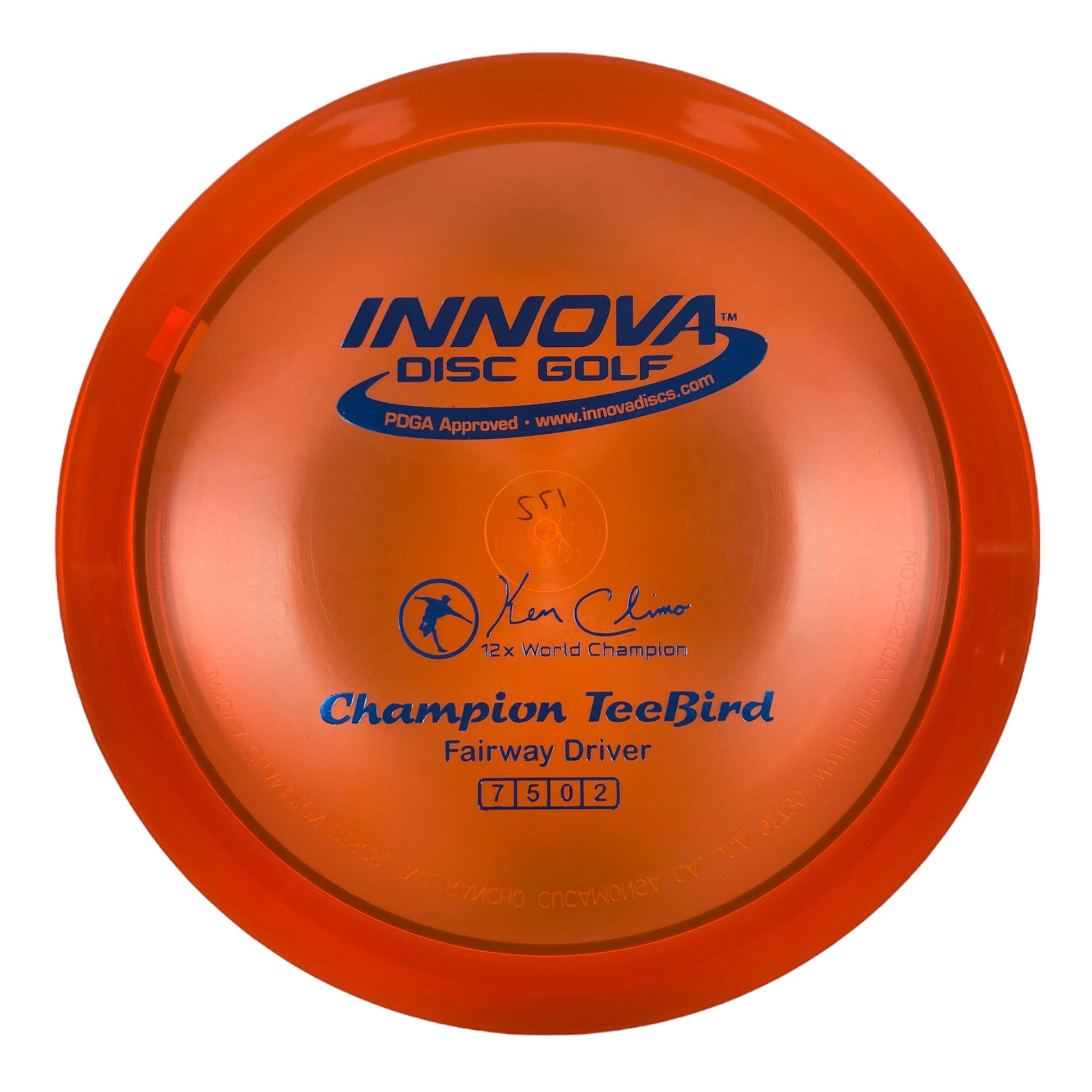 Innova Champion Discs Teebird | Champion | Orange/Blue 172g Disc Golf