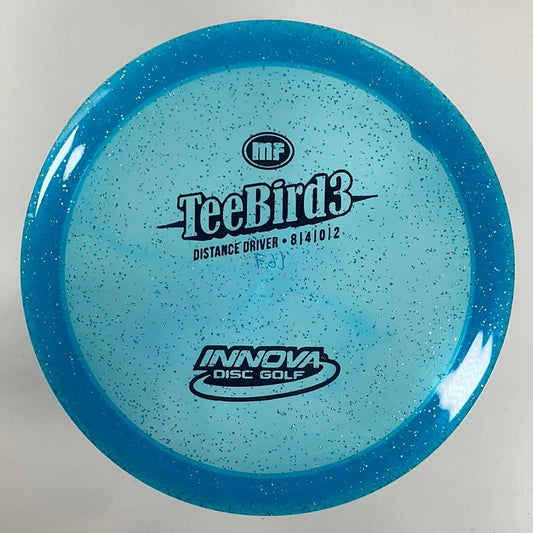 Innova Champion Discs Teebird3 | Metal Flake | Blue/Black 169g Disc Golf