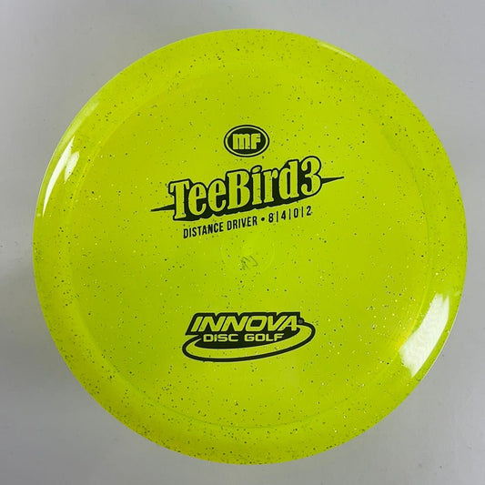 Innova Champion Discs Teebird3 | Metal Flake | Yellow/Black 167g Disc Golf