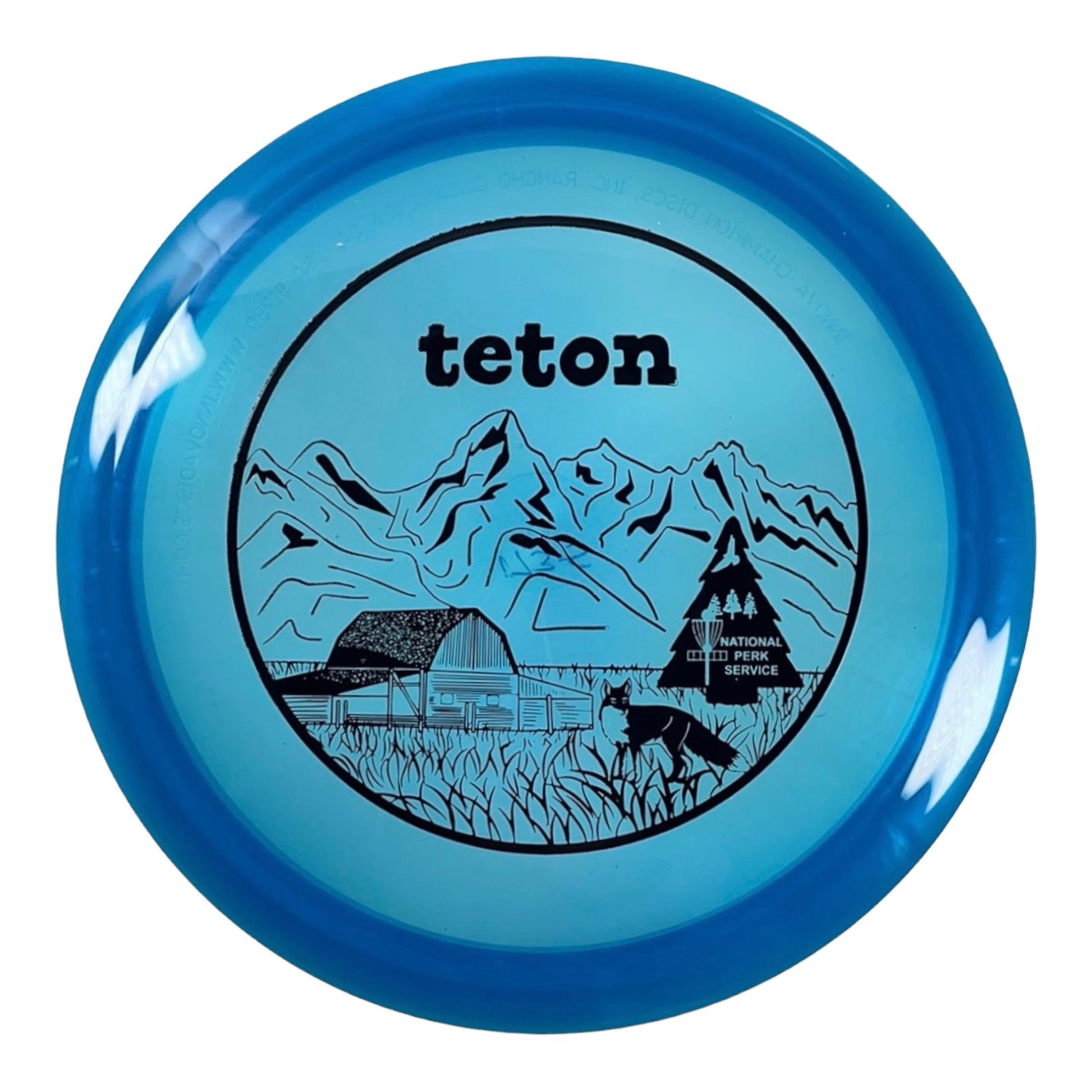 Innova Champion Discs Teton - TL | Champion | Blue/Black 175g 47/50 Disc Golf