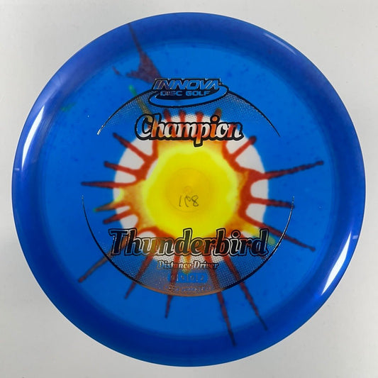 Innova Champion Discs Thunderbird | Champion I-Dye | Blue/Gold 168g Disc Golf
