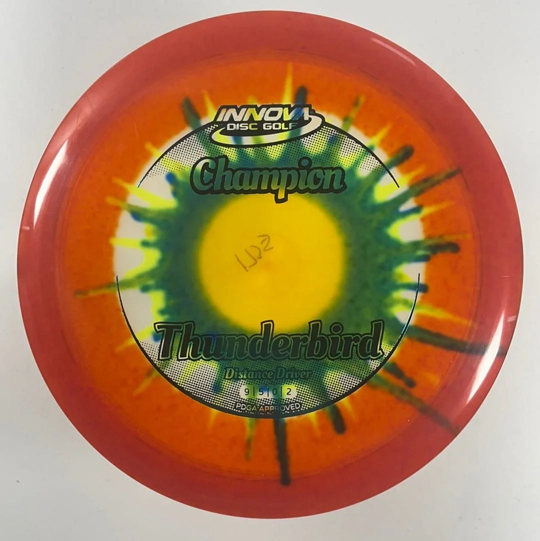 Innova Champion Discs Thunderbird | Champion I - Dye | Red/Teal 173g Disc Golf