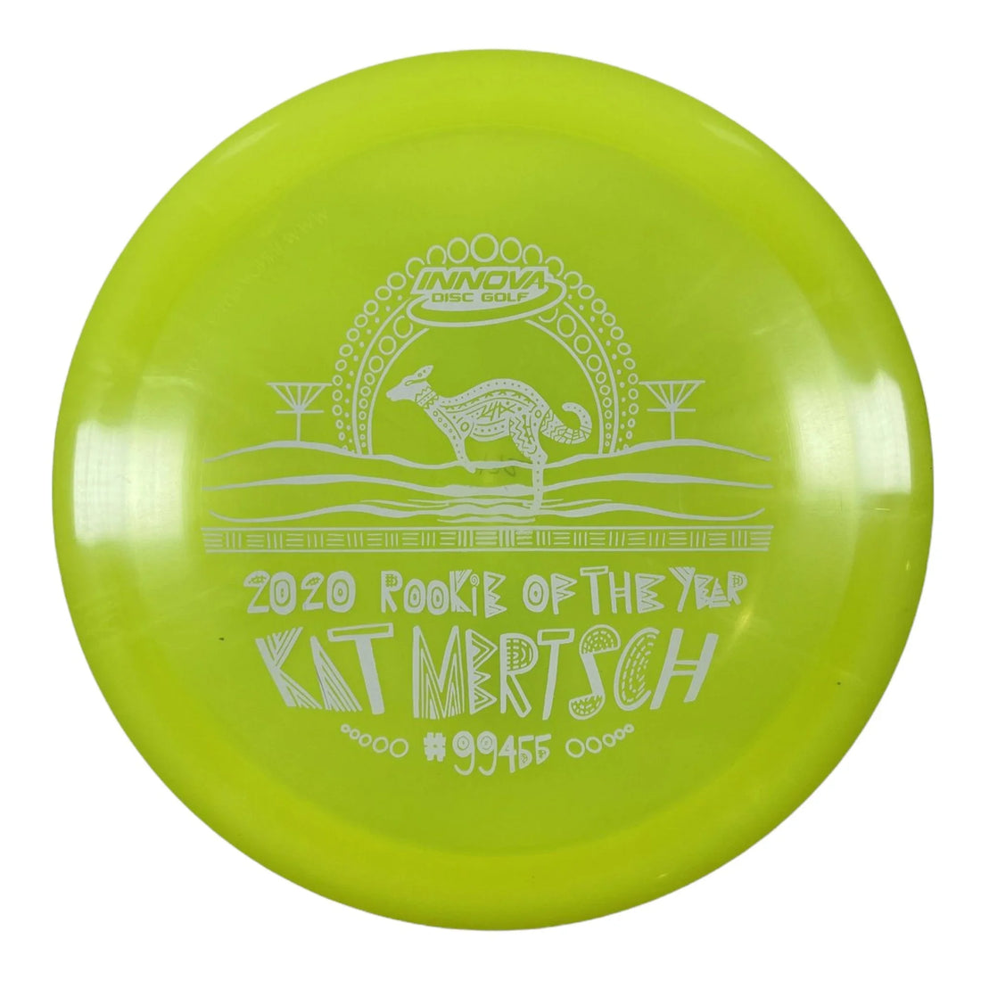 Innova Champion Discs Thunderbird | Champion | Yellow/White 172g (Kat Mertsch) Disc Golf
