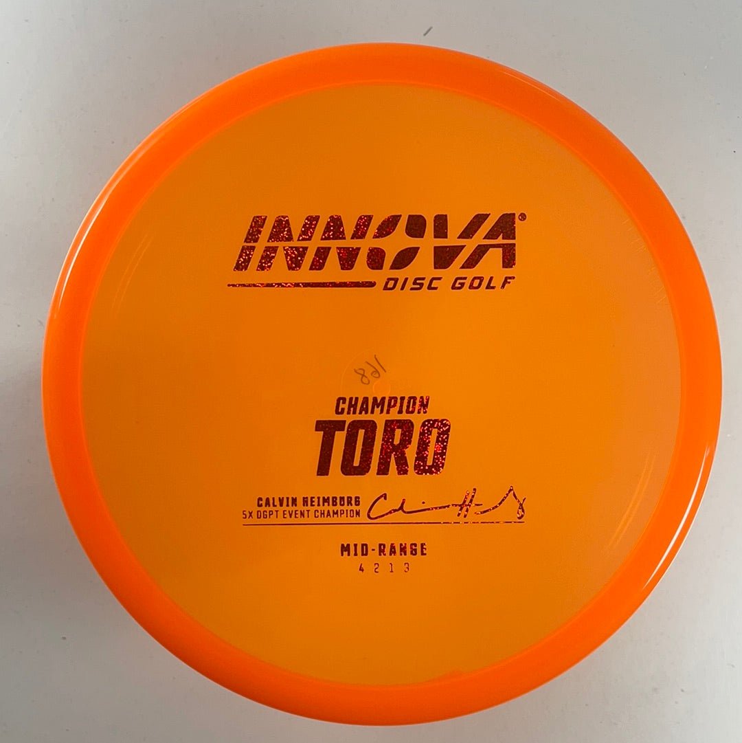 Innova Champion Discs Toro | Champion | Orange/Red 168g Disc Golf