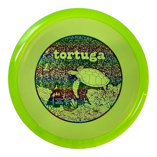 Innova Champion Discs Tortuga - Mako3 | Champion | Green/Rainbow 177g (First Run) 26/50 Disc Golf