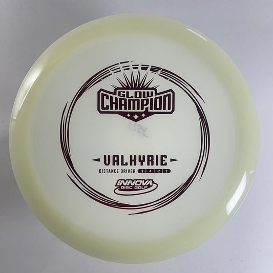 Innova Champion Discs Valkyrie | Champion Glow | Glow/Red 170g Disc Golf