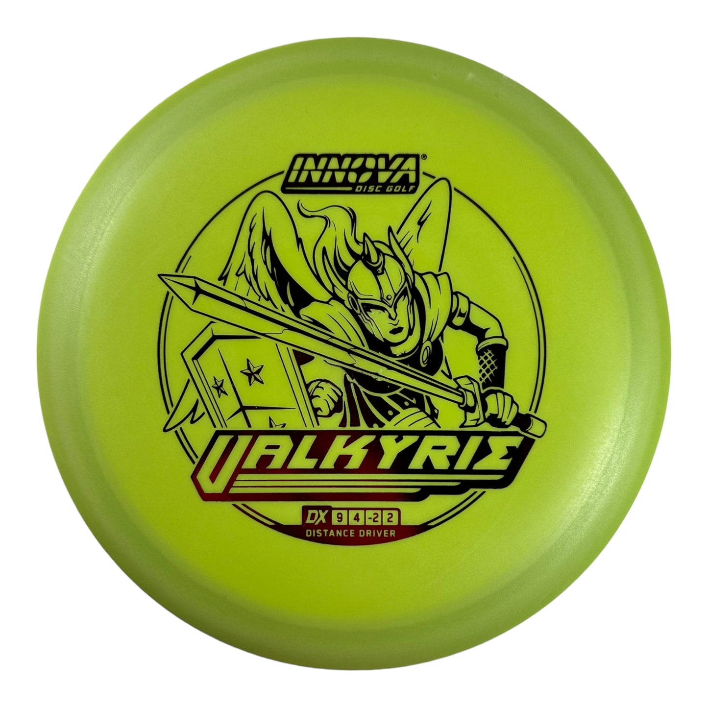 Innova Champion Discs Valkyrie | DX | Green/Red 171g Disc Golf