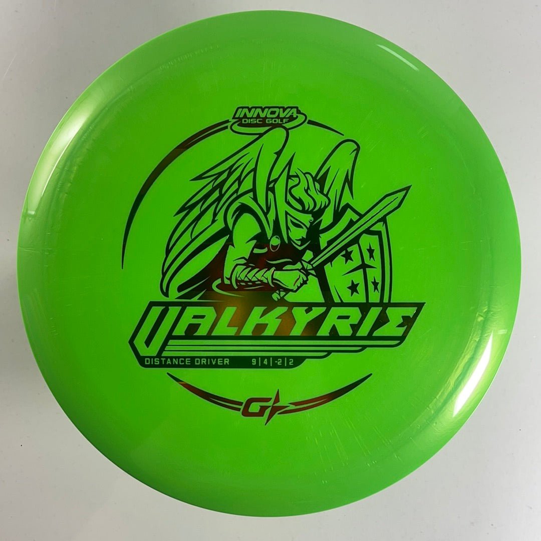 Innova Champion Discs Valkyrie | GStar | Green/Rasta 170g Disc Golf