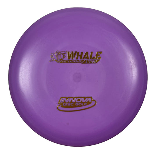Innova Champion Discs Whale | XT | Purple/Gold 165g Disc Golf