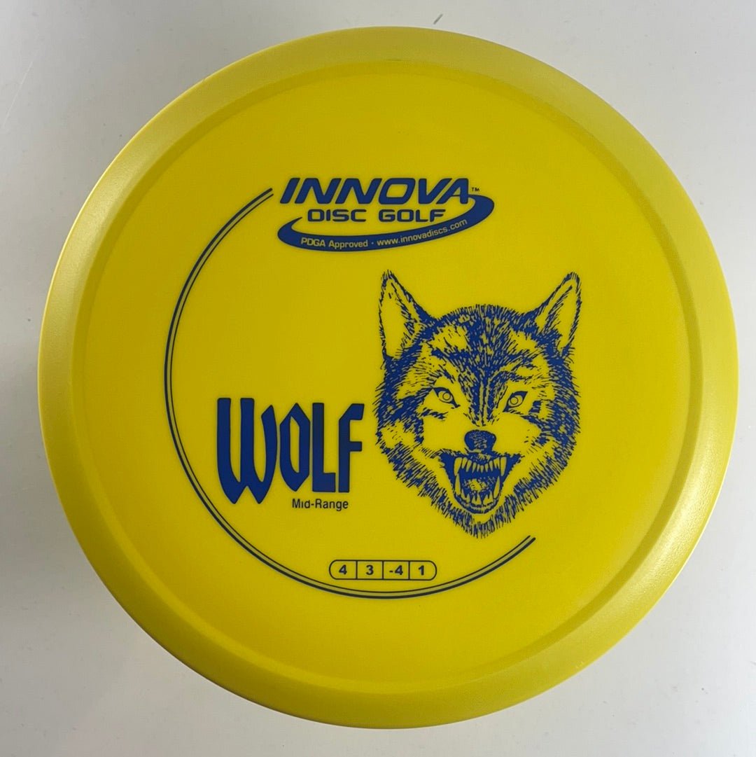 Innova Champion Discs Wolf | DX | Yellow/Blue 165g Disc Golf