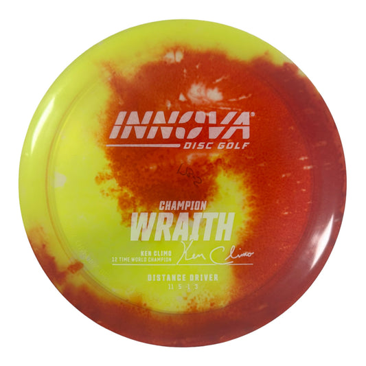 Innova Champion Discs Wraith | Champion I-Dye | Red/White 173g Disc Golf