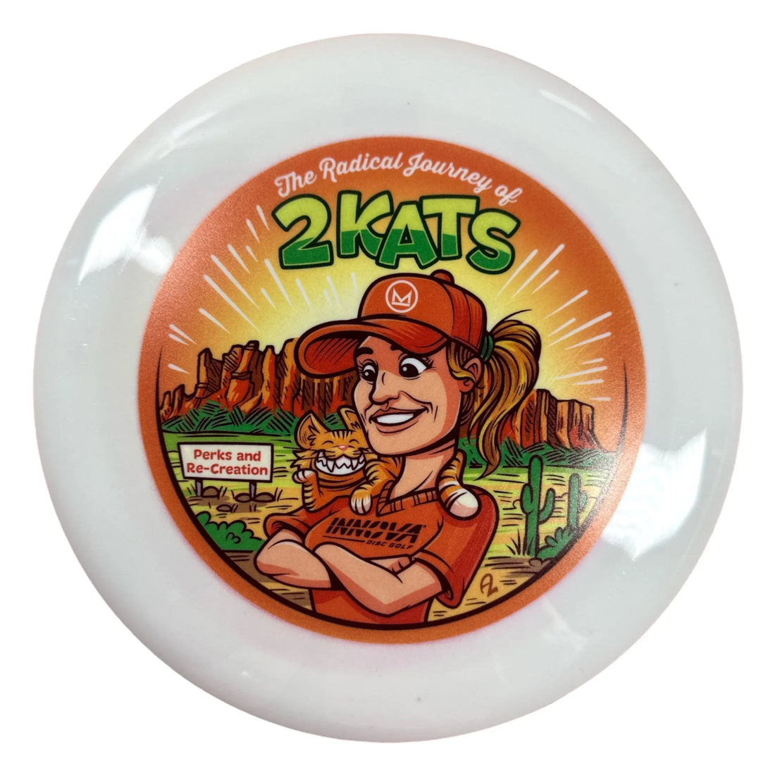 Innova Champion Discs Wraith | InnVision Star | White/Graphic 173g (Kat Mertsch) Disc Golf