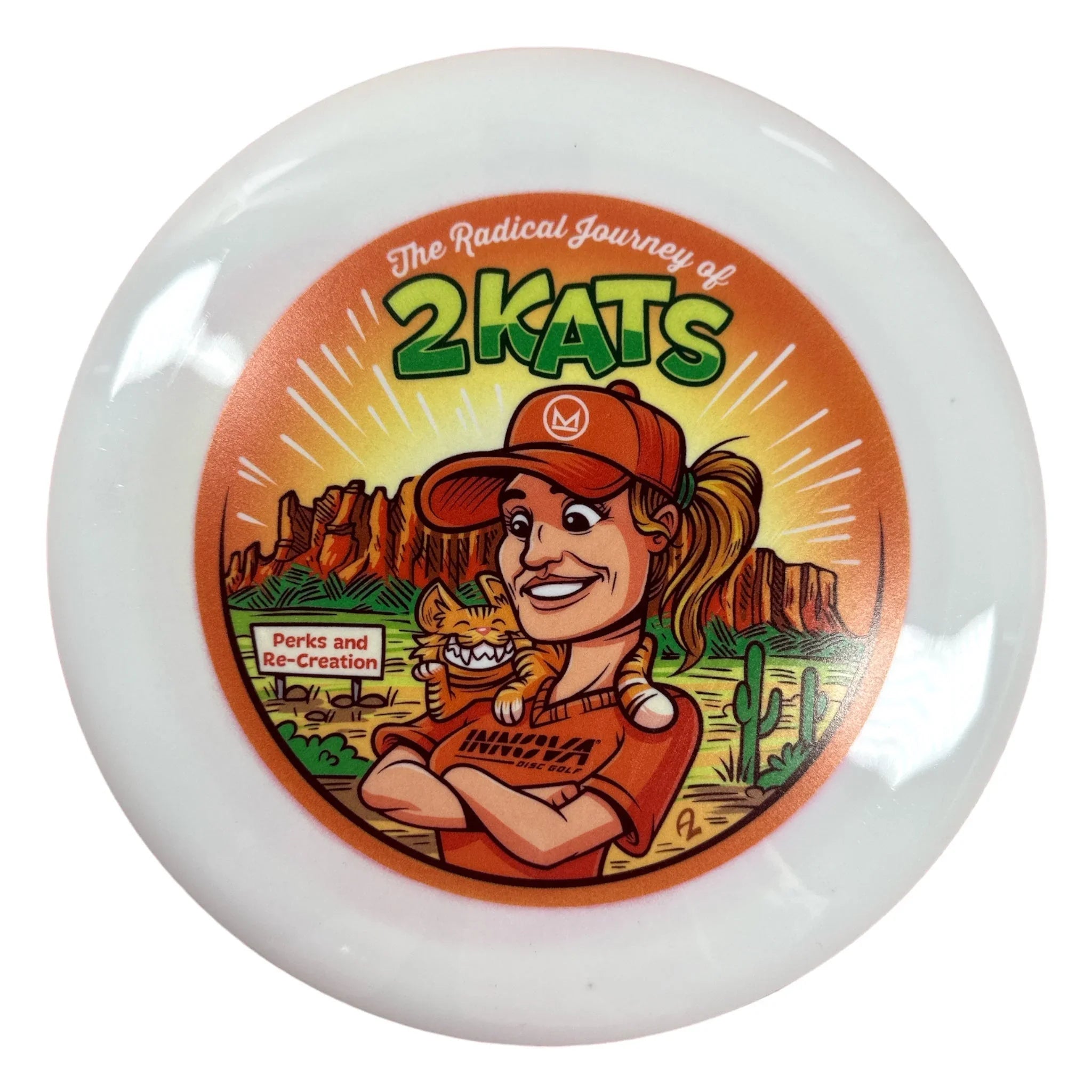 Innova Champion Discs Wraith | InnVision Star | White/Graphic 173g (Kat Mertsch) Disc Golf