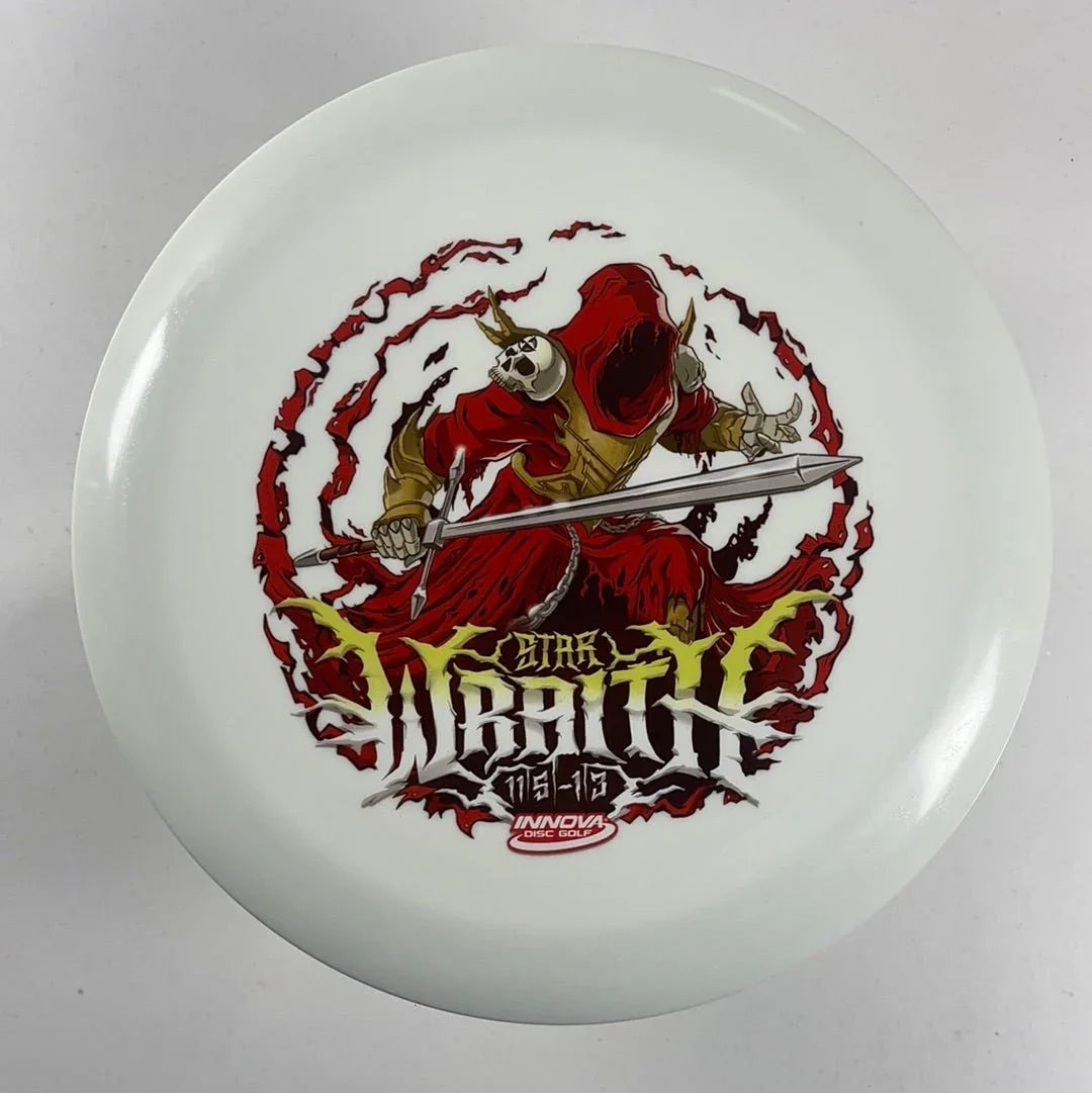 Innova Champion Discs Wraith | InnVision Star | White/Red 167 - 173g Disc Golf