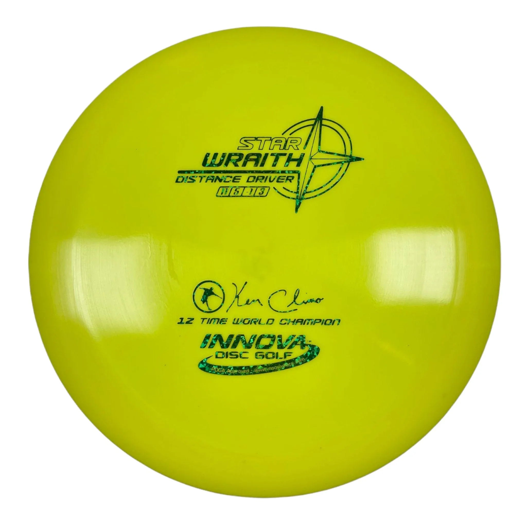 Innova Champion Discs Wraith | Star | Yellow/Green 170 - 171g Disc Golf