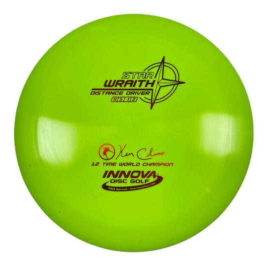 Innova Champion Discs Wraith | Star | Green/Red 171-175g Disc Golf