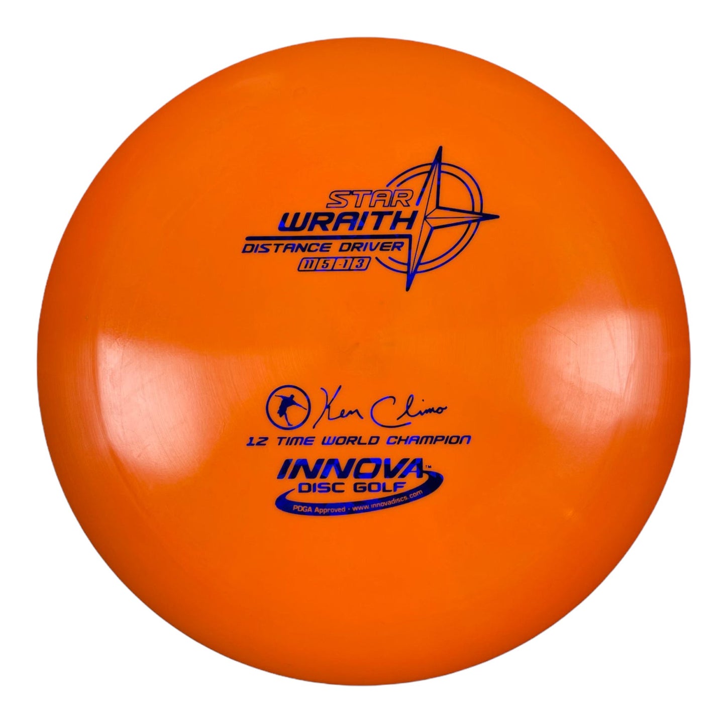 Innova Champion Discs Wraith | Star | Orange/Blue 175g Disc Golf