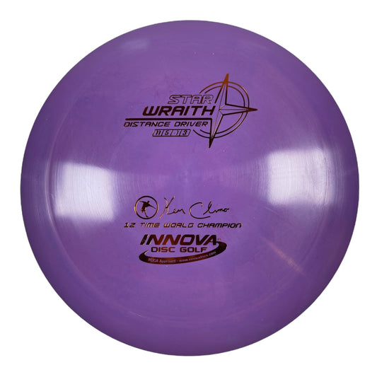 Innova Champion Discs Wraith | Star | Purple/Bronze 175g Disc Golf
