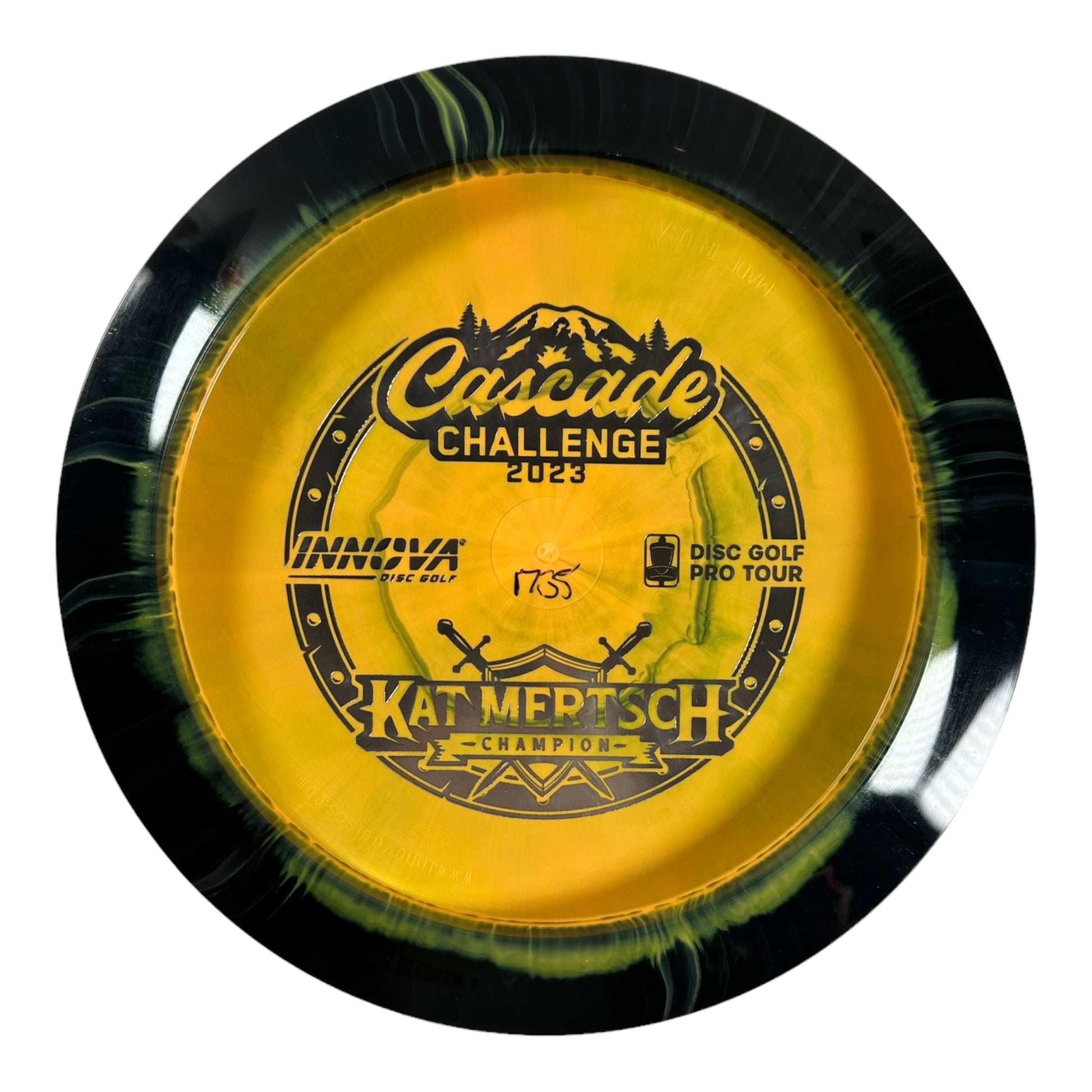 Innova Champion Discs XCaliber | Halo | Black/Silver 173g (Kat Mertsch Cascade Challenge) Disc Golf