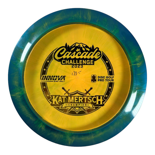 Innova Champion Discs XCaliber | Halo | Teal/Gold 173g (Kat Mertsch Cascade Challenge) Disc Golf