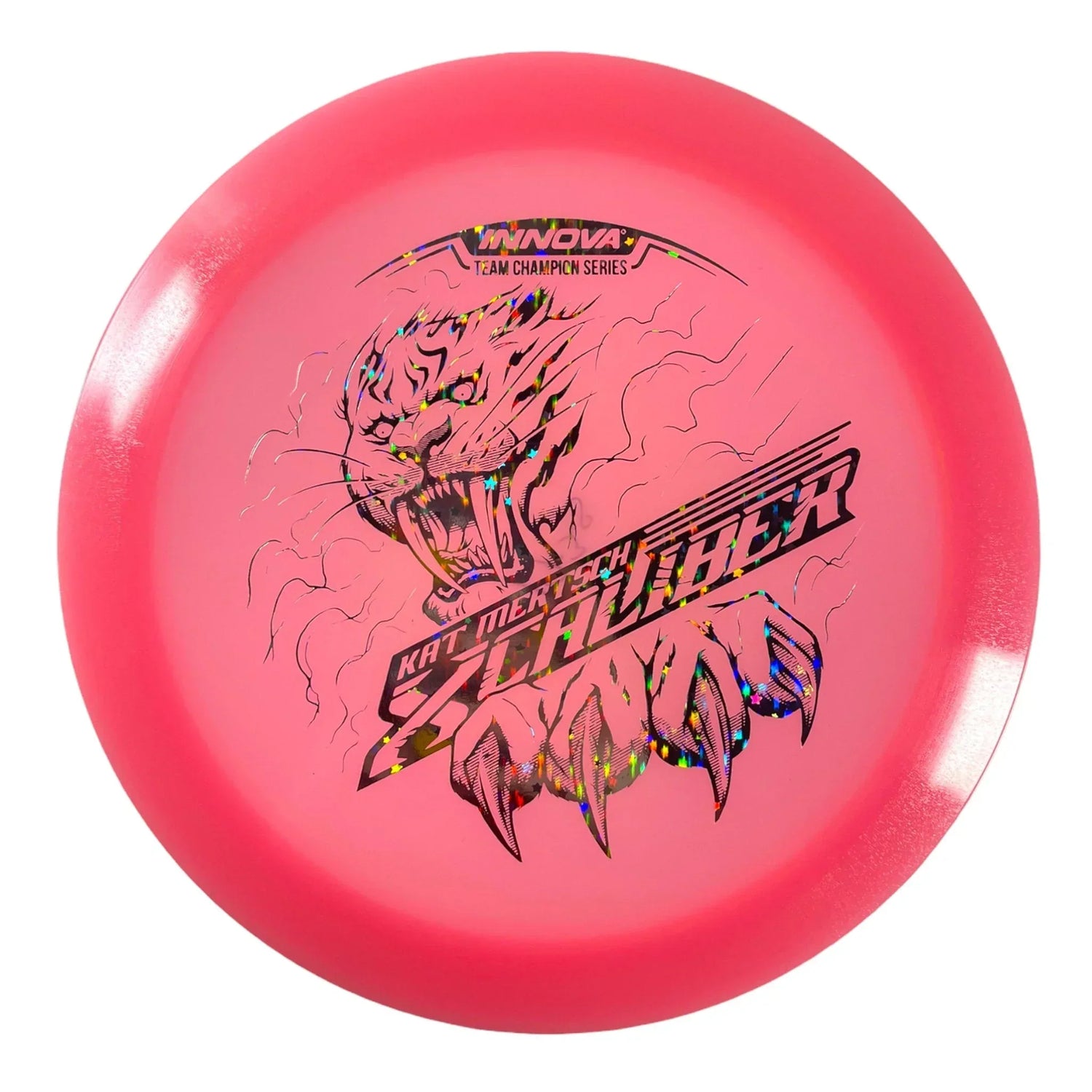 Innova Champion Discs XCaliber | Champion Color Glow | Pink (Kat Mertsch) Disc Golf