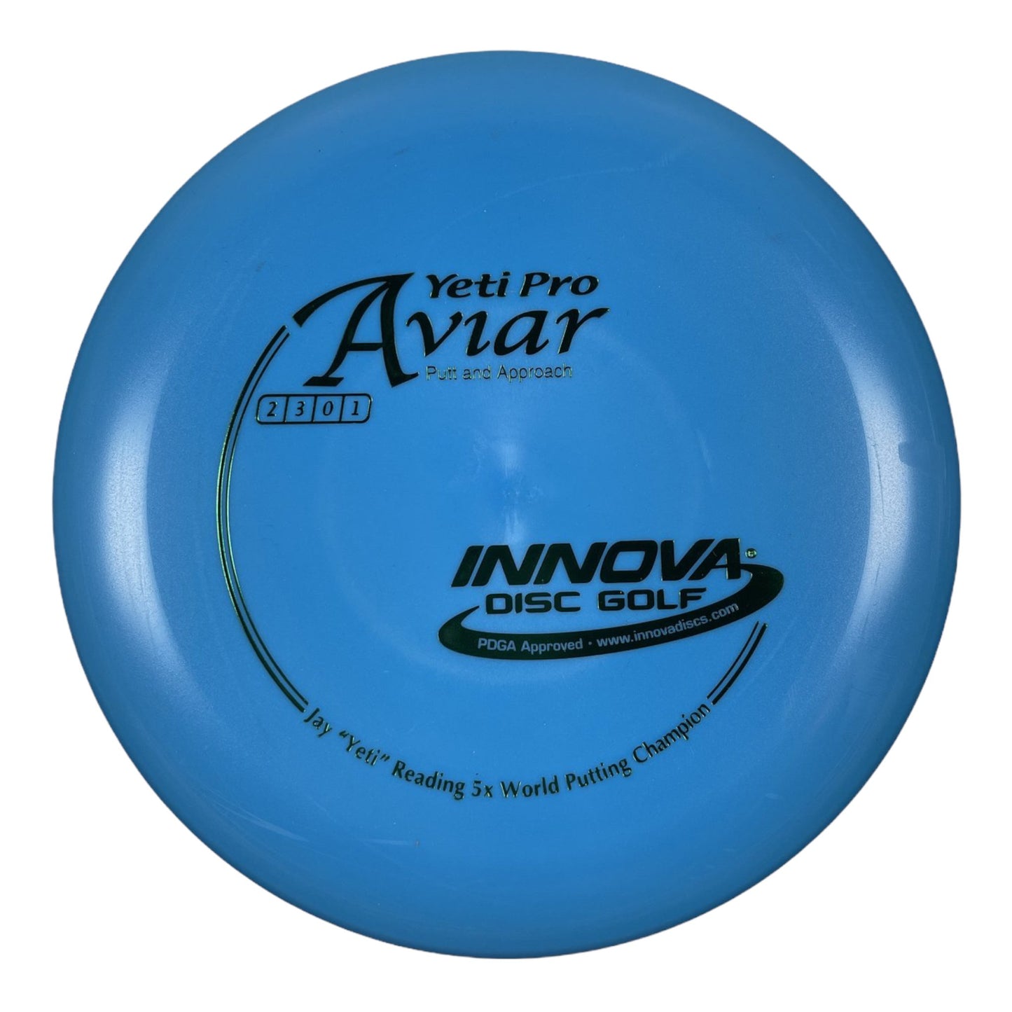 Innova Champion Discs Yeti Aviar | Yeti Pro | Blue/Green 165g Disc Golf
