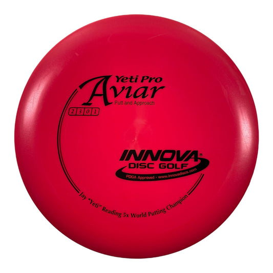Innova Champion Discs Yeti Aviar | Yeti Pro | Pink/Black 170-171g Disc Golf