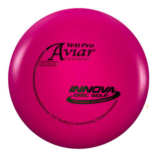 Innova Champion Discs Yeti Aviar | Yeti Pro | Pink/Green 175g Disc Golf