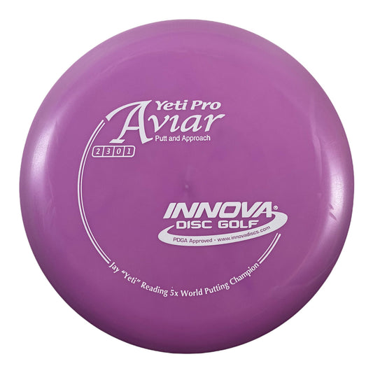 Innova Champion Discs Yeti Aviar | Yeti Pro | Purple/White 165g Disc Golf