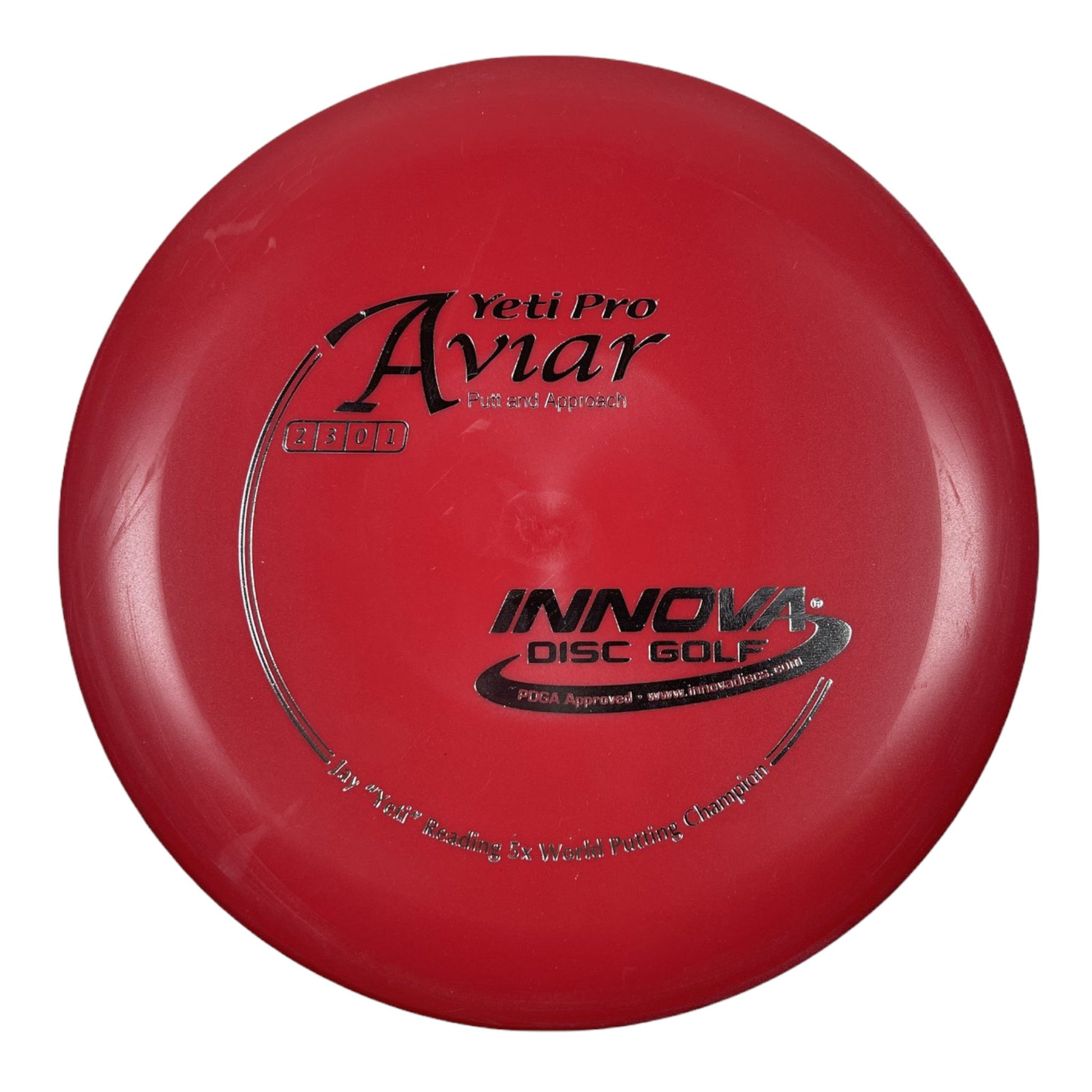 Innova Champion Discs Yeti Aviar | Yeti Pro | Red/Silver 171g Disc Golf