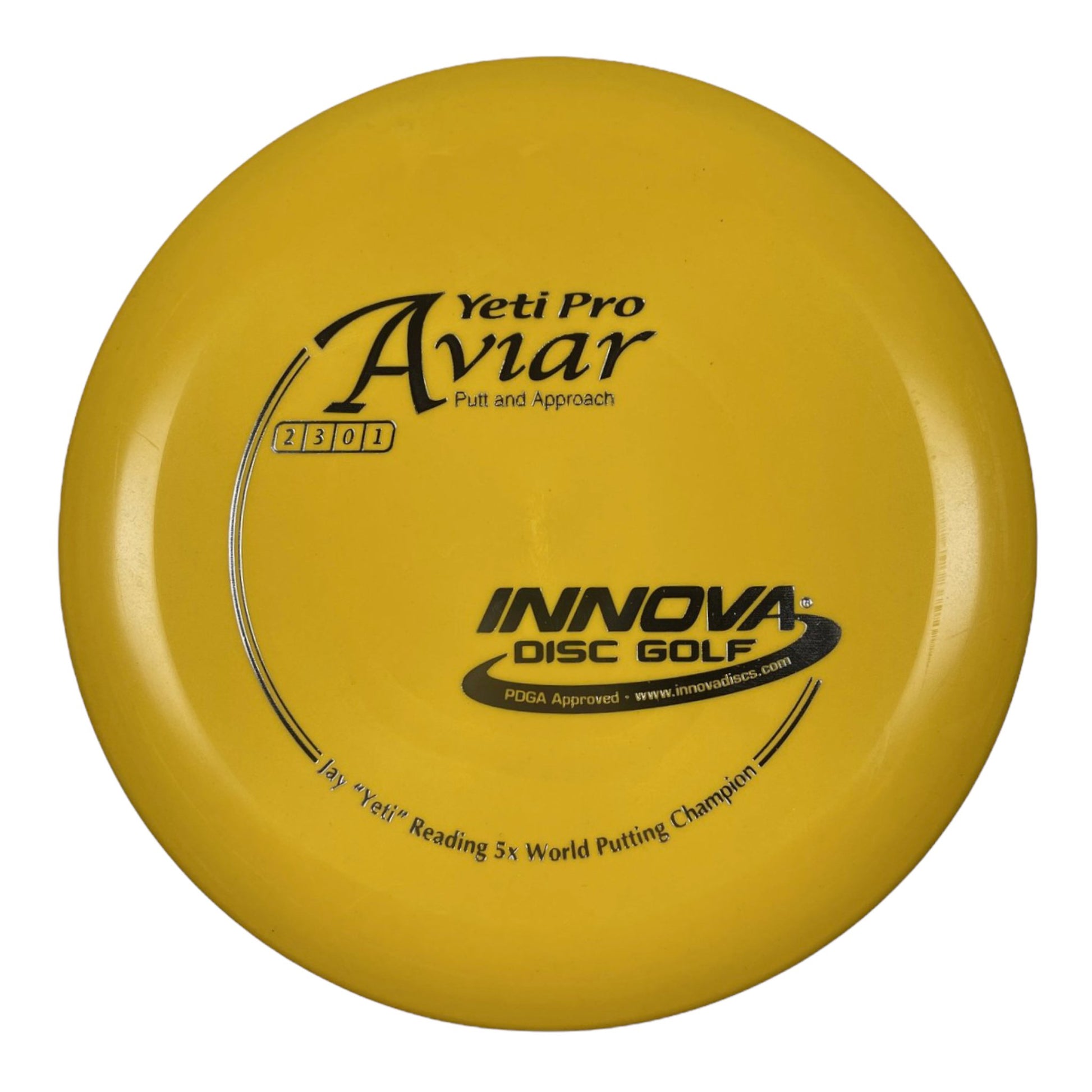 Innova Champion Discs Yeti Aviar | Yeti Pro | Yellow/Gold 170g Disc Golf
