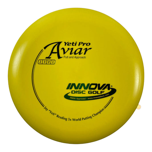 Innova Champion Discs Yeti Aviar | Yeti Pro | Yellow/Green 172g Disc Golf
