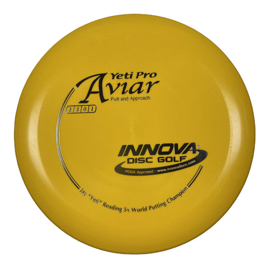 Innova Champion Discs Yeti Aviar | Yeti Pro | Yellow/Silver 168g Disc Golf