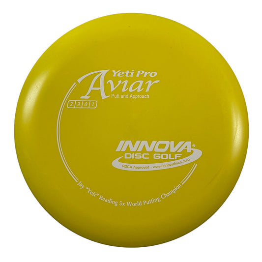 Innova Champion Discs Yeti Aviar | Yeti Pro | Yellow/White 175g Disc Golf