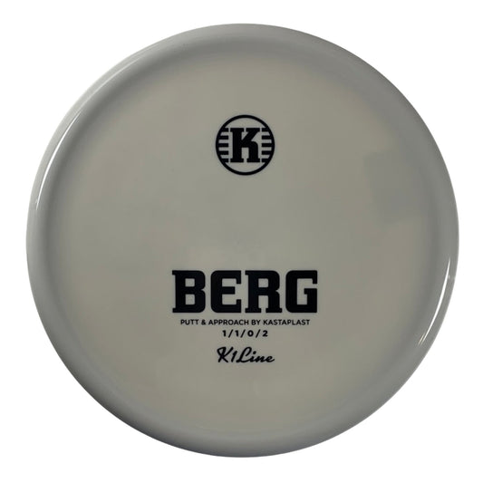 Kastaplast Berg | K1 | Grey/Black 171-172g Disc Golf